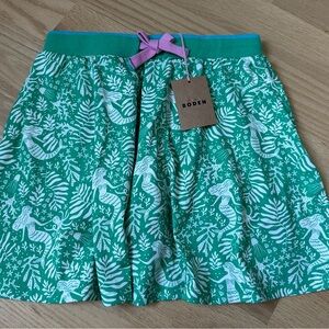Mini Boden Green Mermaid Skort 11-12